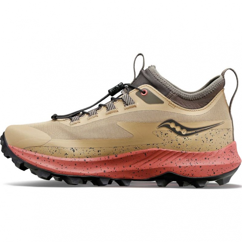 Tenis Trail Running Saucony Peregrine 13 ST Mujer Marrones | COLOMBIA-HEUO