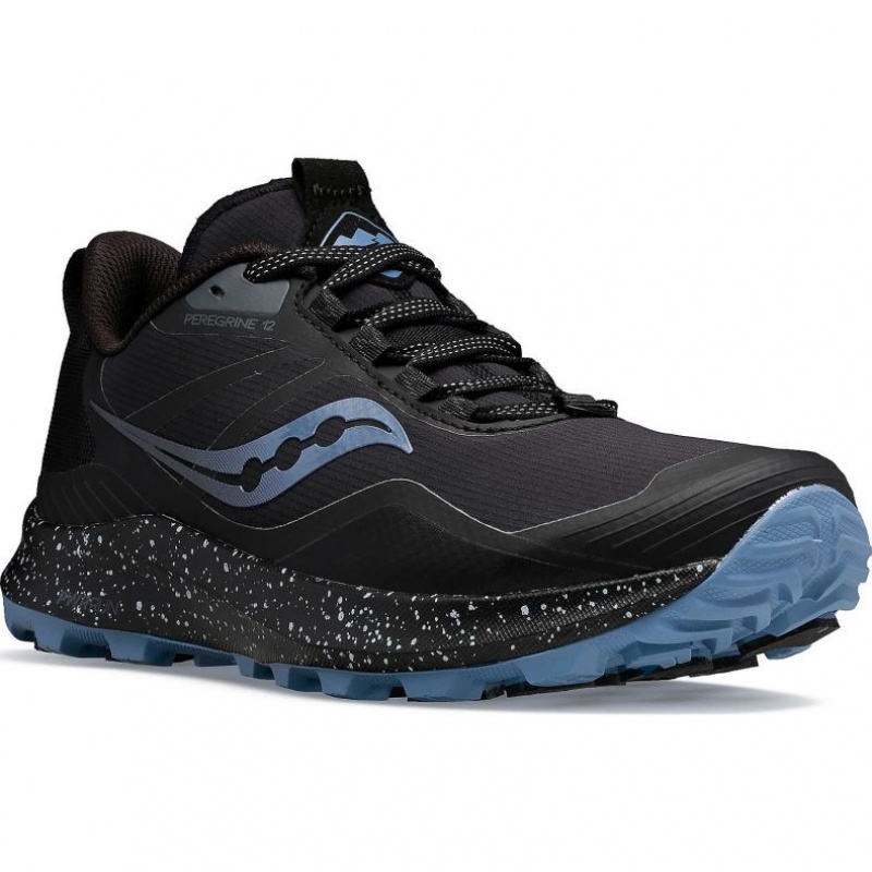 Tenis Trail Running Saucony Peregrine ICE+ 3 Mujer Negras | COLOMBIA-LIWZ