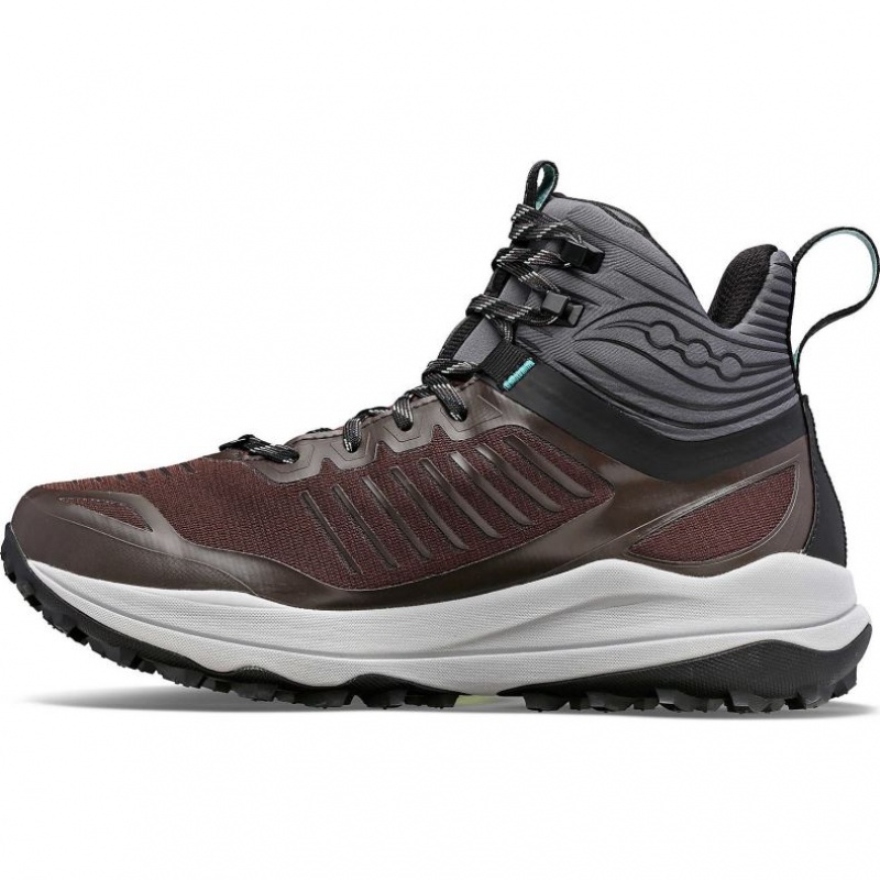 Tenis Trail Running Saucony Ultra Ridge GTX Hombre Marrones | COLOMBIA-KNQX