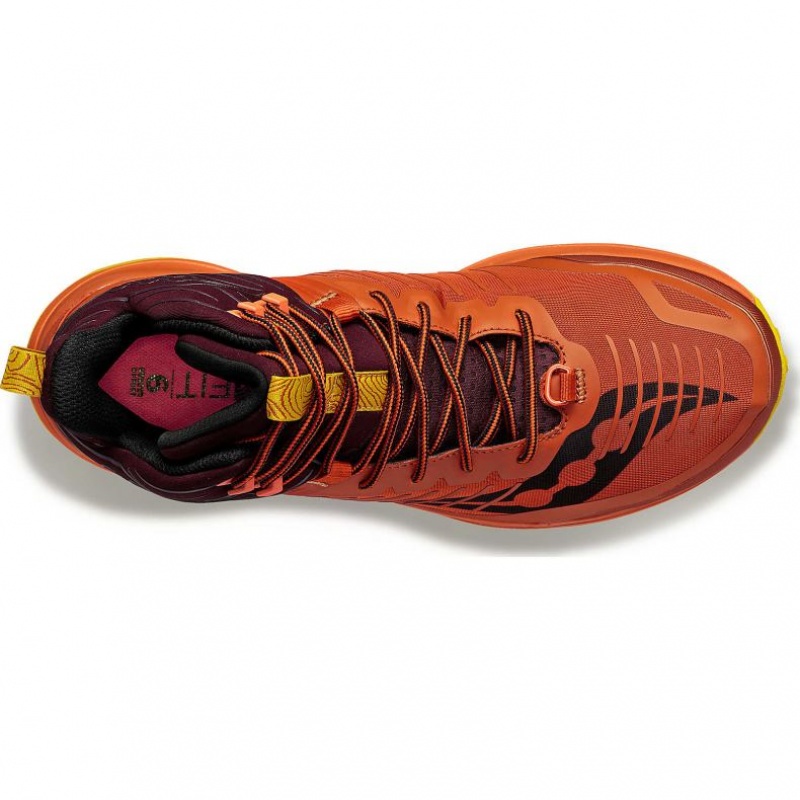 Tenis Trail Running Saucony Ultra Ridge GTX Mujer Naranjas | COLOMBIA-WEGY