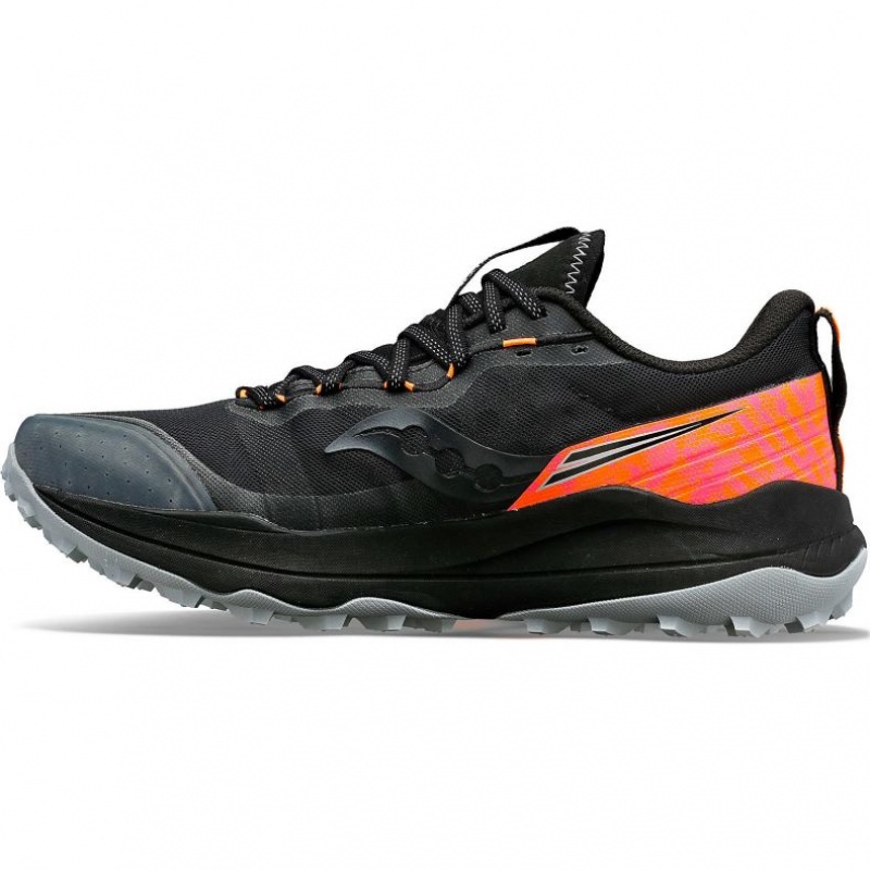 Tenis Trail Running Saucony Xodus Ultra 2 Hombre Negras | COLOMBIA-REVP