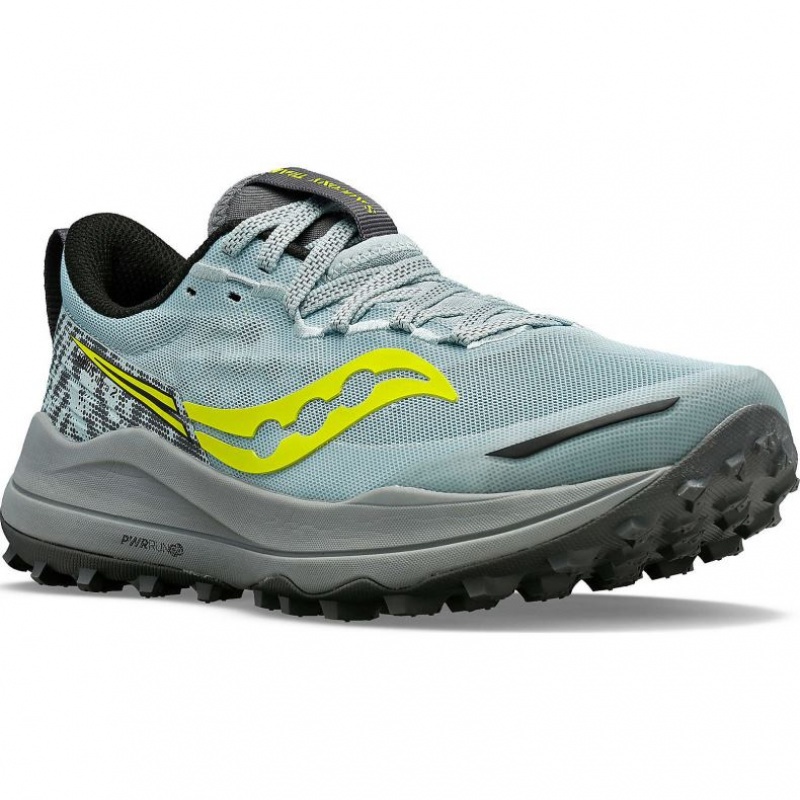 Tenis Trail Running Saucony Xodus Ultra 2 Mujer Verde Menta | COLOMBIA-CVIL