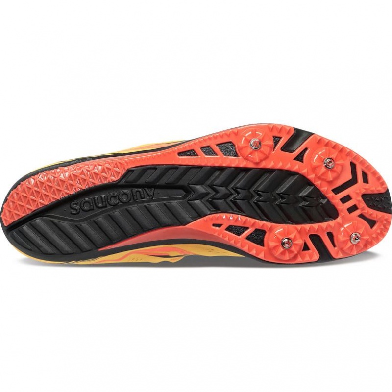 Tenis de Clavos Atletismo Saucony Endorphin 3 Hombre Amarillo | COLOMBIA-CYTP