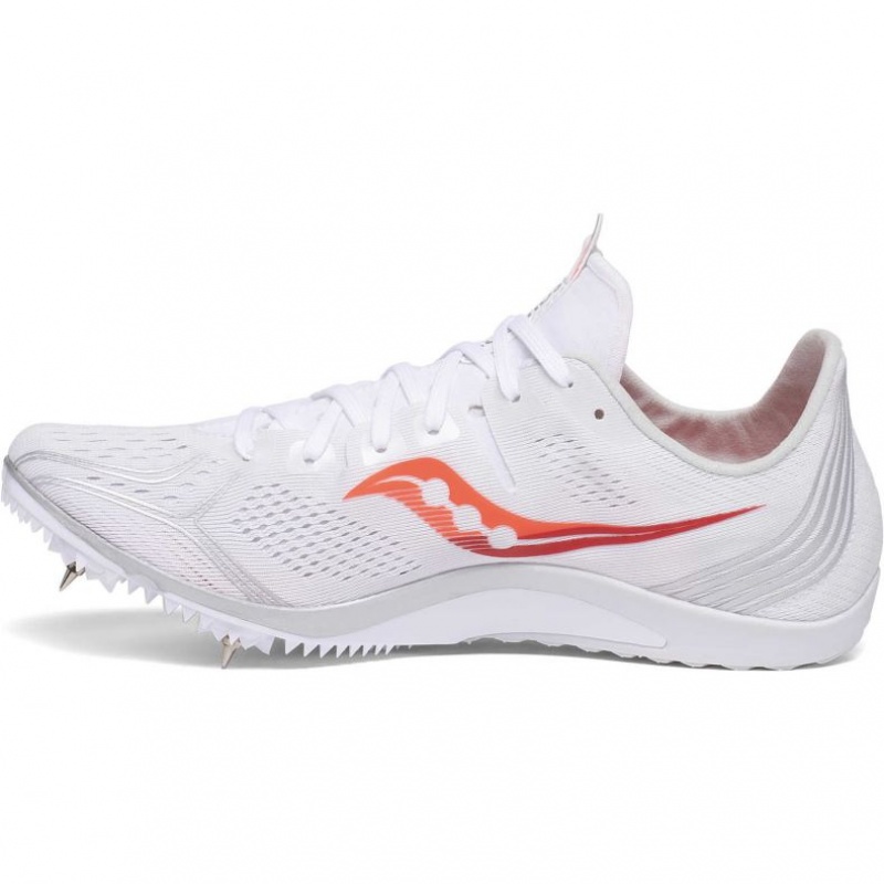 Tenis de Clavos Atletismo Saucony Endorphin 3 Mujer Blancas | COLOMBIA-BWCN