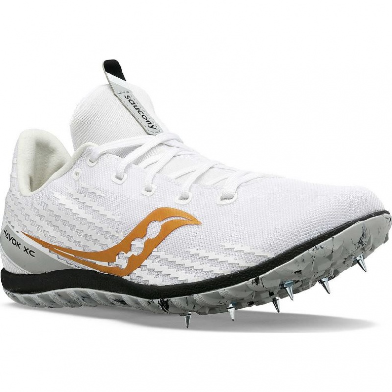 Tenis de Clavos Atletismo Saucony Havok XC 3 Hombre Blancas | COLOMBIA-WXIA