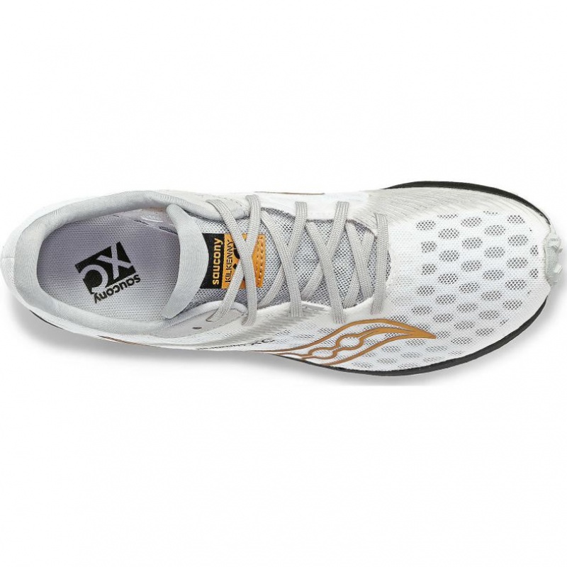 Tenis de Clavos Atletismo Saucony Kilkenny XC9 Hombre Blancas | COLOMBIA-VDNJ