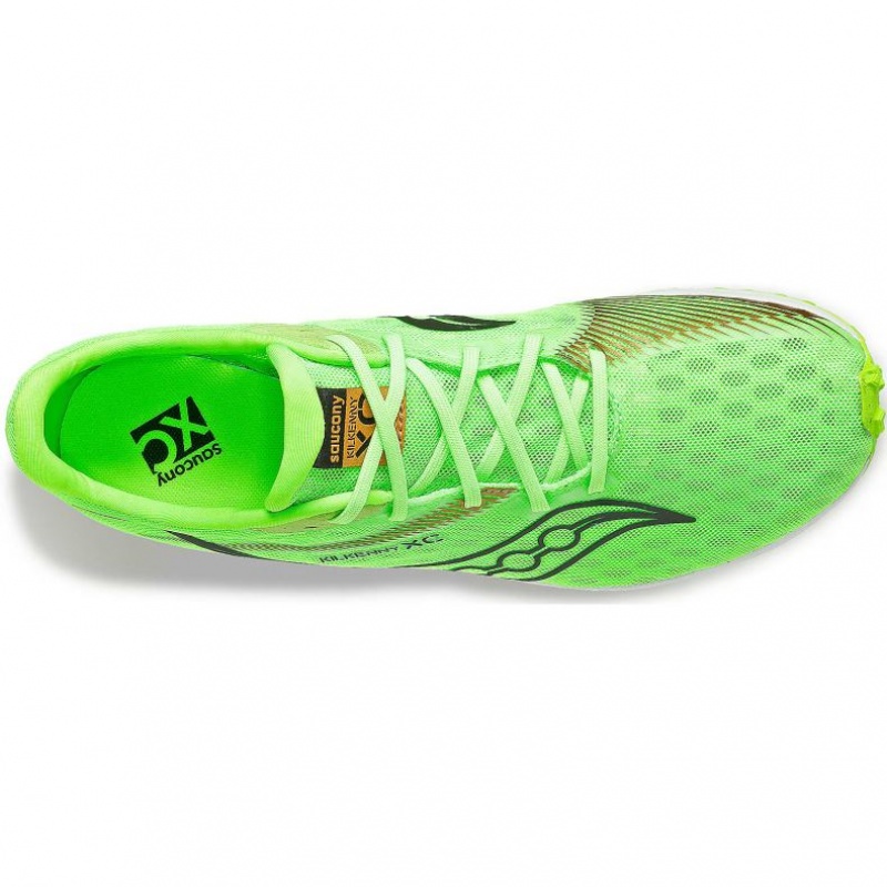 Tenis de Clavos Atletismo Saucony Kilkenny XC9 Hombre Verde | COLOMBIA-OFEJ