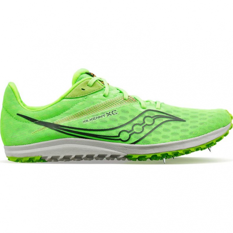 Tenis de Clavos Atletismo Saucony Kilkenny XC9 Hombre Verde | COLOMBIA-OFEJ