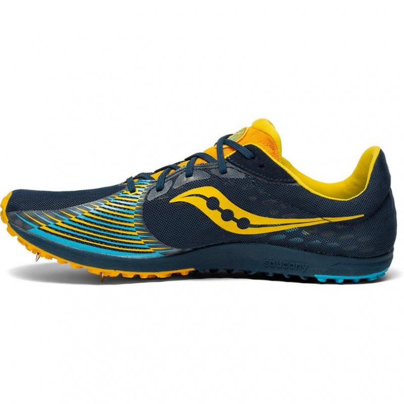 Tenis de Clavos Atletismo Saucony Kilkenny XC9 Hombre Azul Marino | COLOMBIA-MVAB