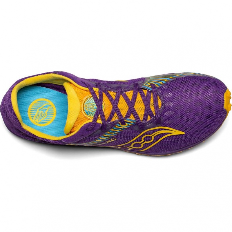 Tenis de Clavos Atletismo Saucony Kilkenny XC9 Mujer Moradas | COLOMBIA-HQNZ