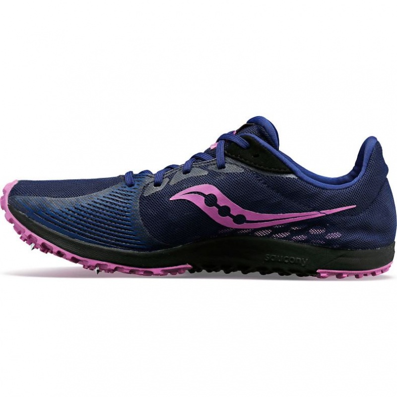 Tenis de Clavos Atletismo Saucony Kilkenny XC9 Mujer Indigo | COLOMBIA-FUET