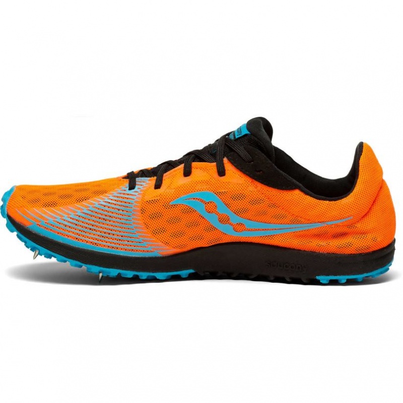 Tenis de Clavos Atletismo Saucony Kilkenny XC9 Mujer Naranjas | COLOMBIA-EGDF