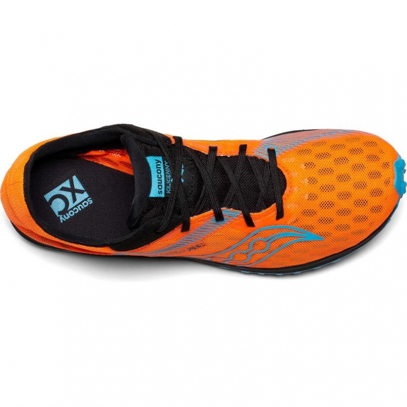 Tenis de Clavos Atletismo Saucony Kilkenny XC9 Mujer Naranjas | COLOMBIA-EGDF