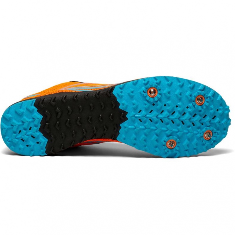 Tenis de Clavos Atletismo Saucony Kilkenny XC9 Mujer Naranjas | COLOMBIA-EGDF