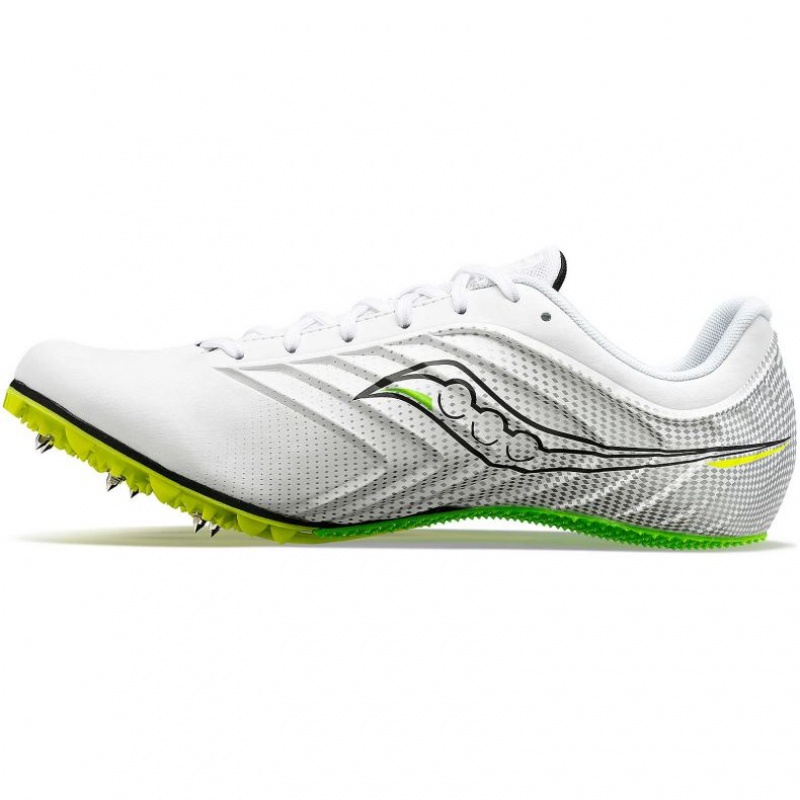 Tenis de Clavos Atletismo Saucony Spitfire 5 Hombre Blancas | COLOMBIA-SAHE