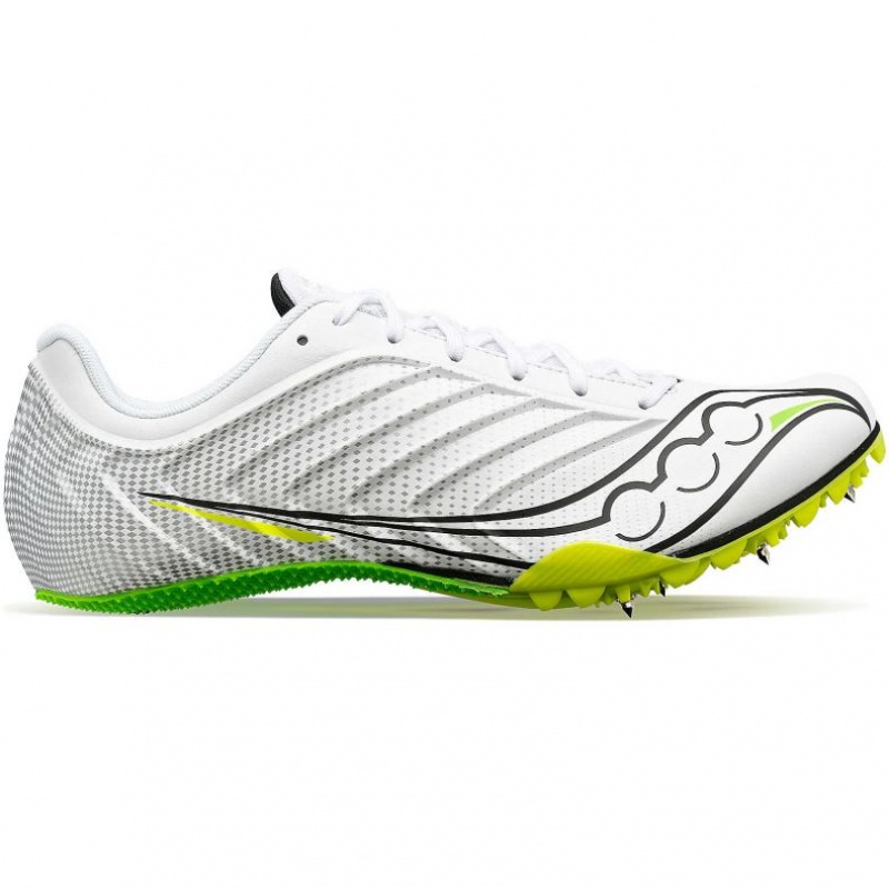 Tenis de Clavos Atletismo Saucony Spitfire 5 Hombre Blancas | COLOMBIA-SAHE