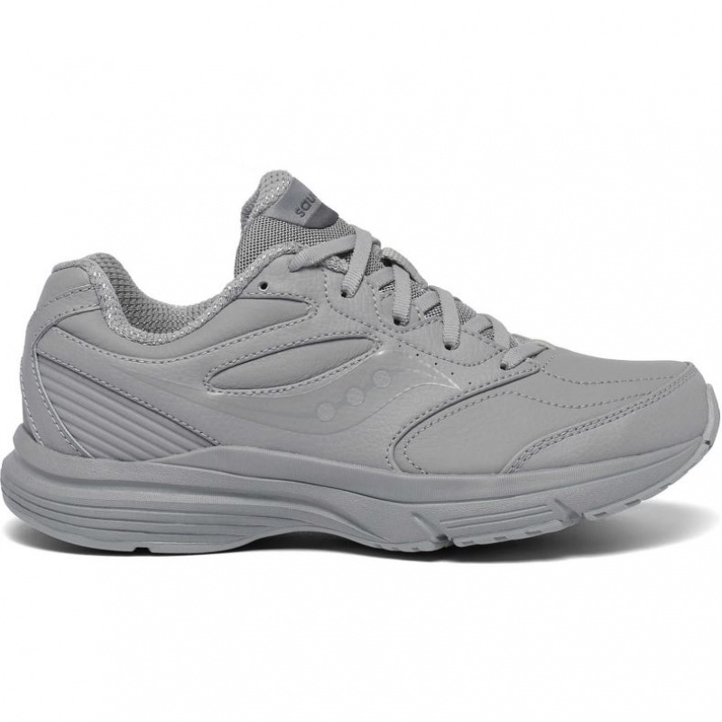 Tenis para Correr Saucony Integrity Walker 3 Wide Mujer Gris | COLOMBIA-BNZS